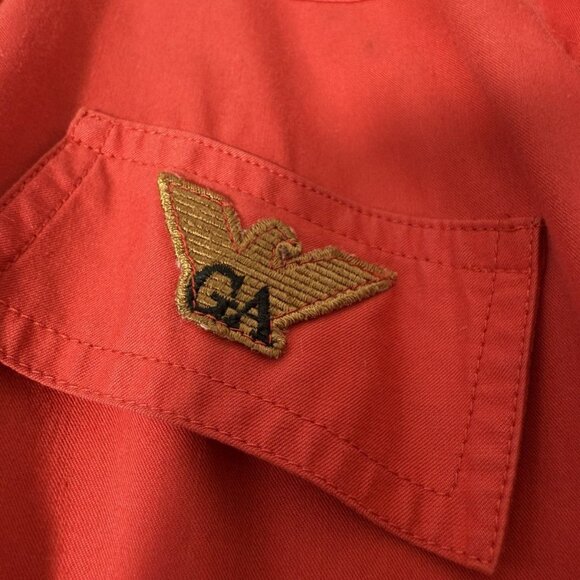 Rare Unique Giorgio Armani 1980s Runway Red Jumpsuit - Picture 4 of 10